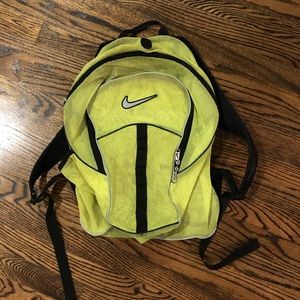 Neon Nike Mesh Backpack